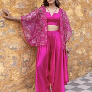 Customized Indo-Western Set for Women – Fusion of Elegance & Modern Style